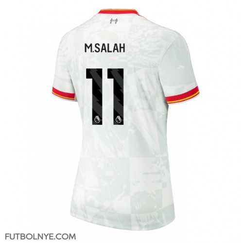 Camiseta Liverpool Mohamed Salah #11 Tercera Equipación para mujer 2024-25 manga corta